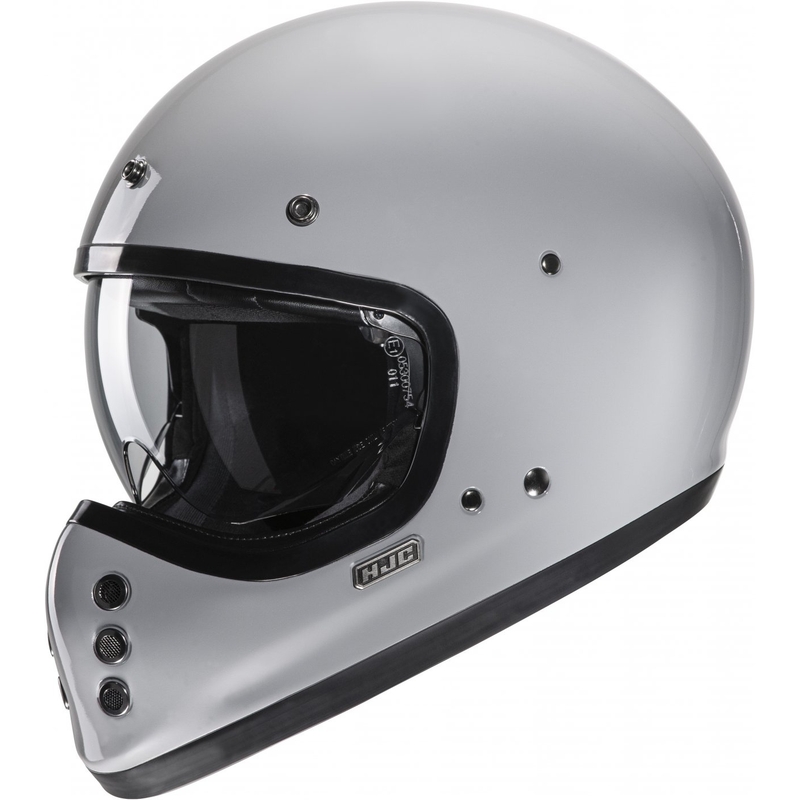 HJC V60 Solid integralna motociklistička kaciga sive boje