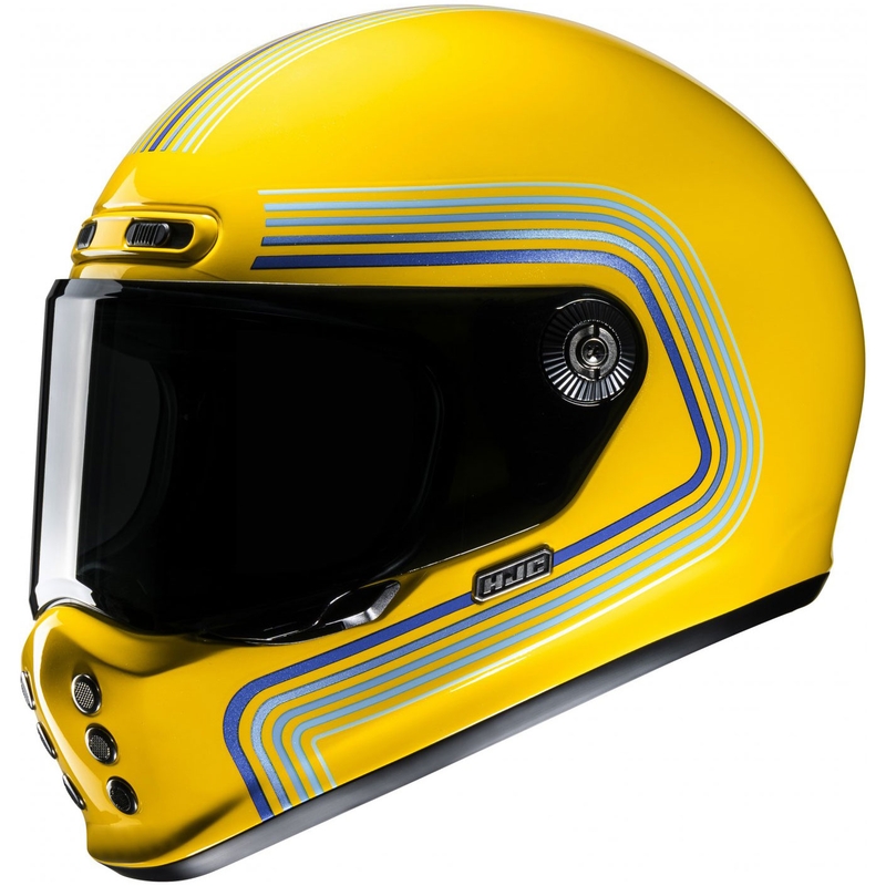 HJC V10 Foni MC3 full face motociklistička kaciga žuto-plava