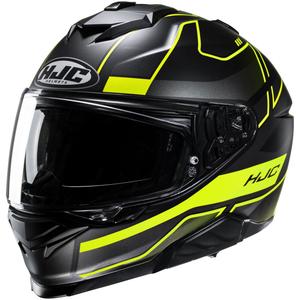 Motociklistička kaciga za cijelo lice HJC i71 Iorix MC3HSF crno-fluo žuta