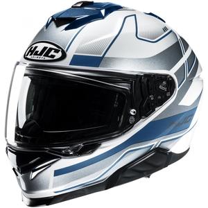 HJC i71 Iorix MC2 full face motociklistička kaciga bijelo-plavo-srebrna