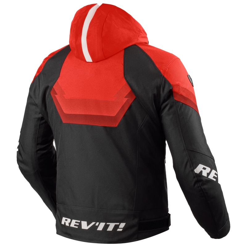 Revit Quantum 3 H2O motoristička jakna crno-crvena
