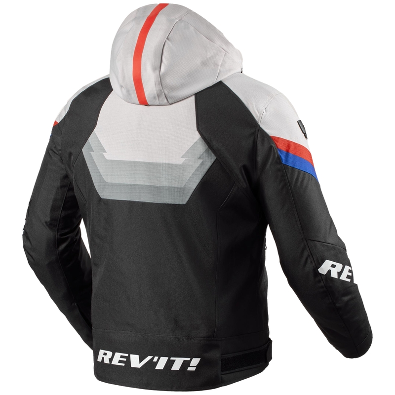 Revit Quantum 3 H2O motoristička jakna crno-svijetlo siva