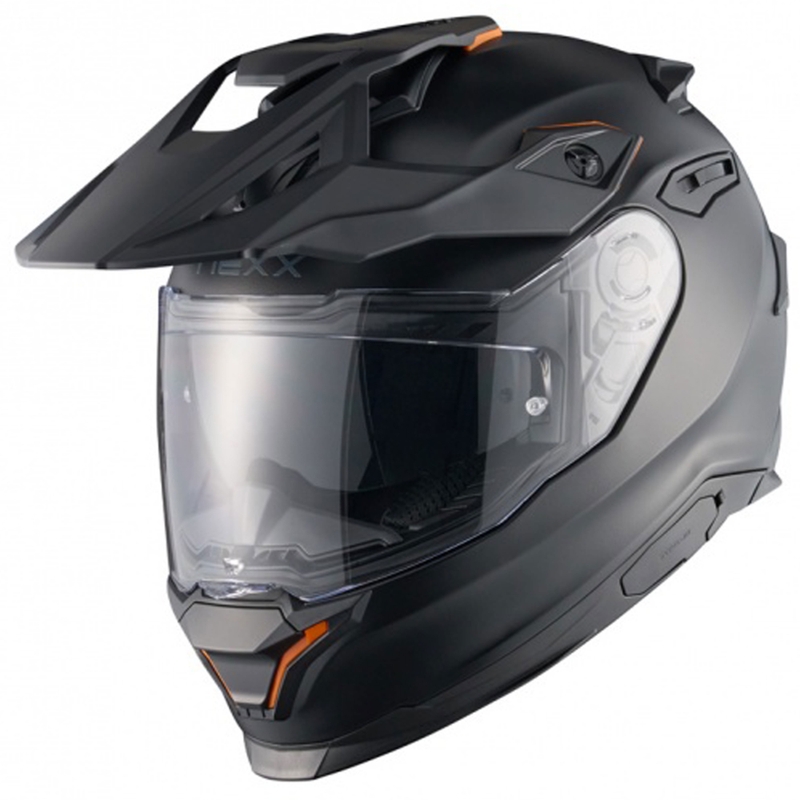 Enduro motociklistička kaciga NEXX Y.TRAVL Obična mat crna rasprodaja