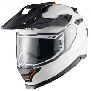 Enduro motociklistička kaciga NEXX Y.TRAVL Obična bijela