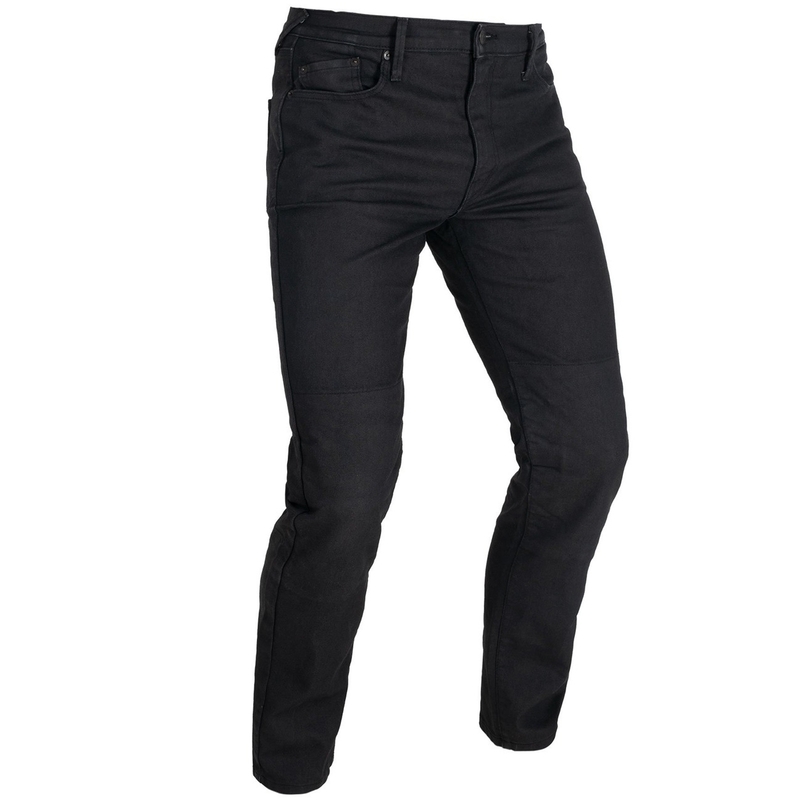 Oxford Original Approved AAA Slim Jeans Crne motociklističke traperice