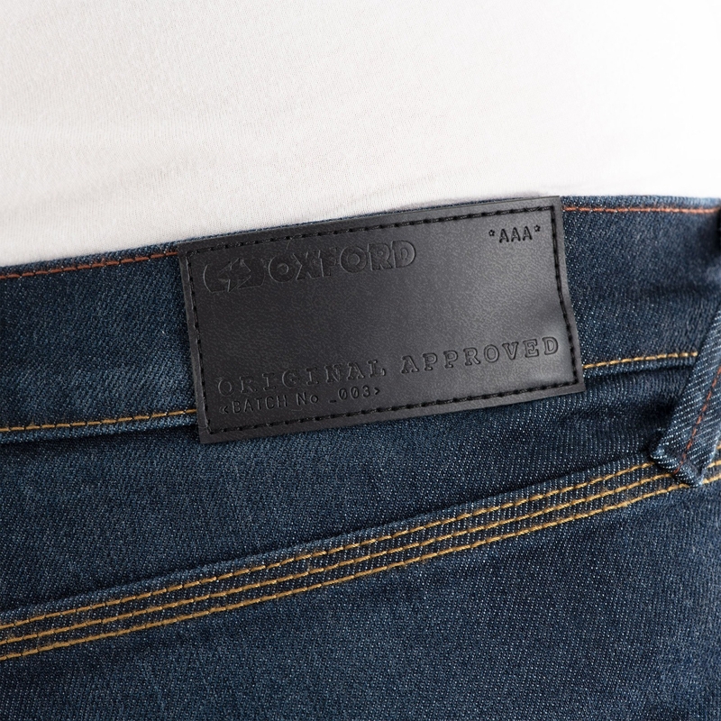 Oxford Original Approved AAA Straight Jeans Motociklističke traperice Washed Blue