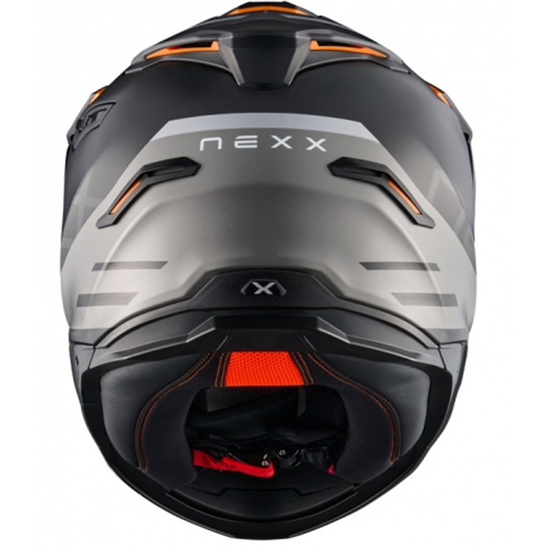 Enduro moto kaciga NEXX Y.TRAVL Quest mat crno-siva