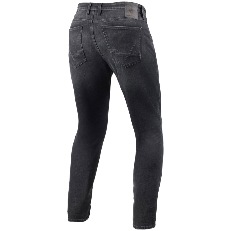 Revit Kai Skinny Short srednje sive kamene motociklističke traperice