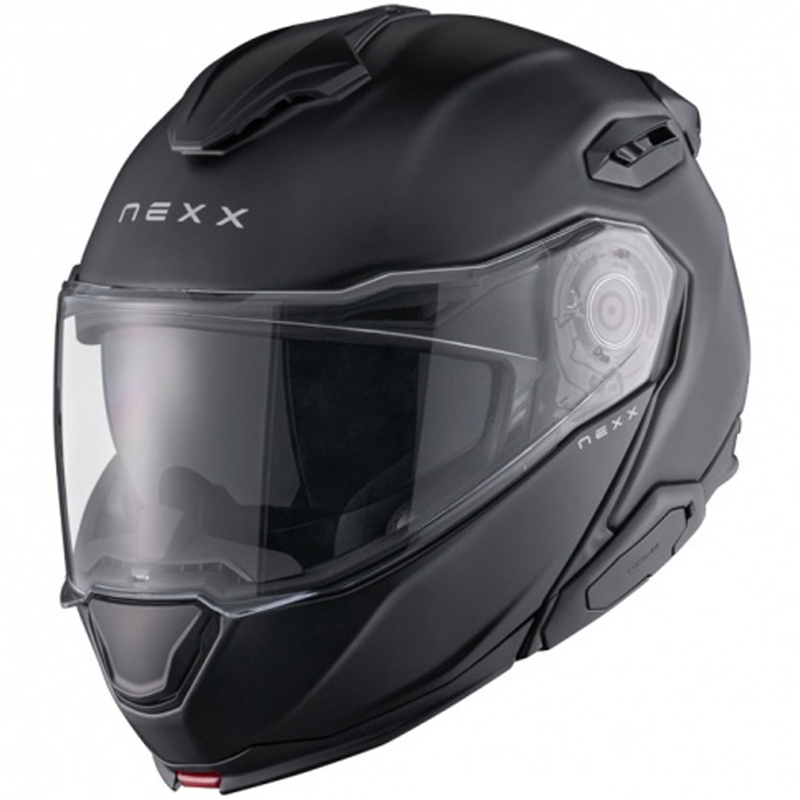 Motociklistička kaciga na preklop Nexx X.Lifetour Plain mat crna