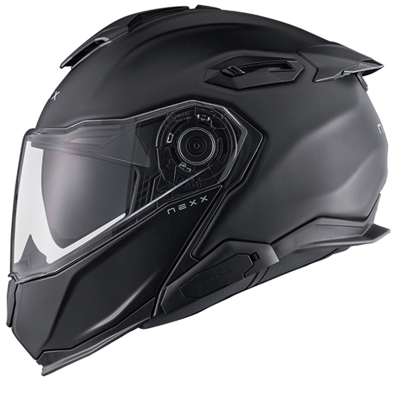 Motociklistička kaciga na preklop Nexx X.Lifetour Plain mat crna