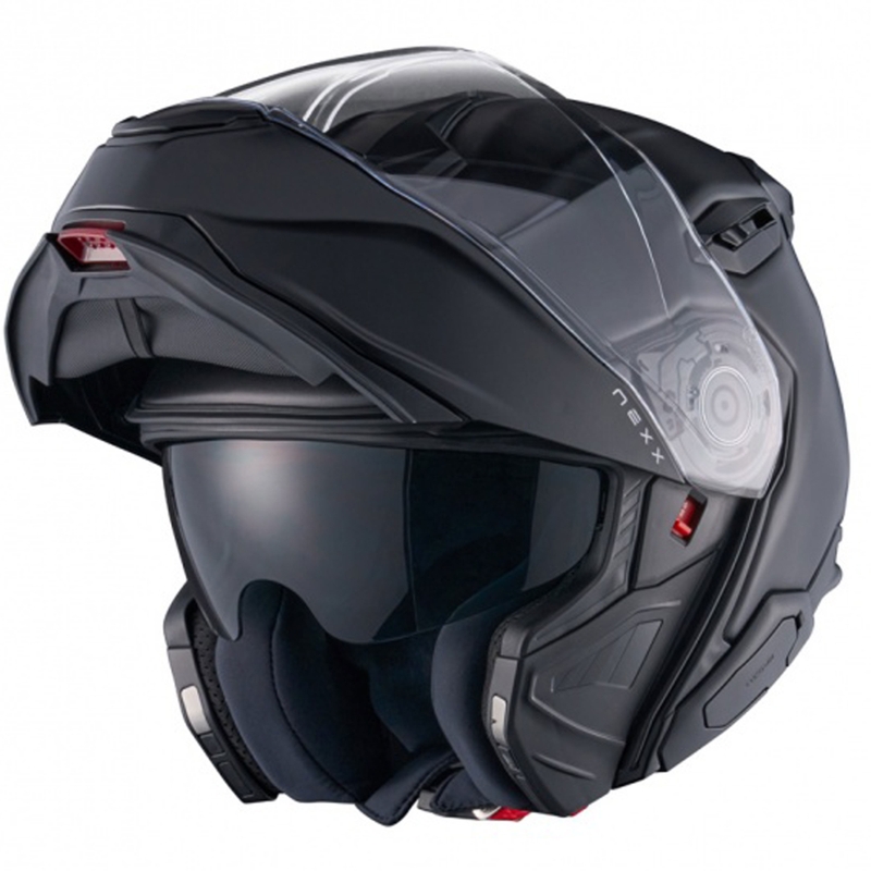 Motociklistička kaciga na preklop Nexx X.Lifetour Plain mat crna