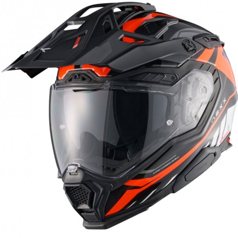 Enduro motociklistička kaciga Nexx X.WED3 Gobi narančasto-bijela rasprodaja
