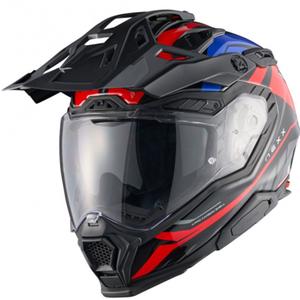 Enduro moto kaciga Nexx X.WED3 Gobi plavo-crvena
