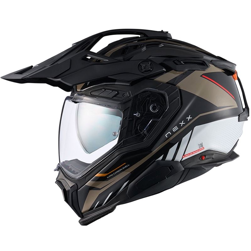 Enduro motociklistička kaciga Nexx X.WED3 Gobi pješčano bijela