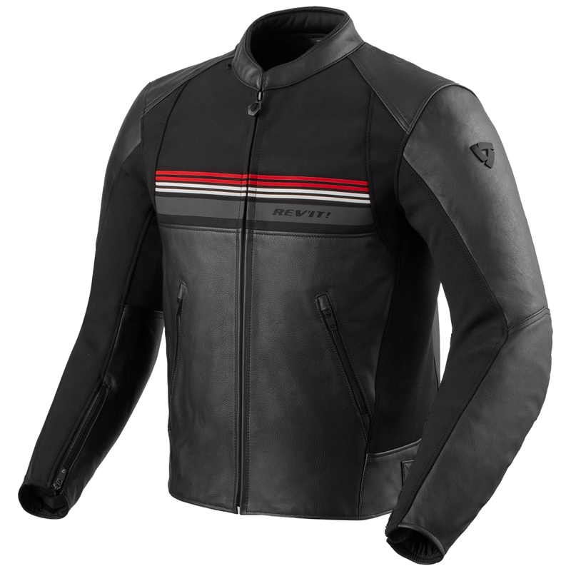 Revit Mile 2 motociklistička jakna crno-crvena