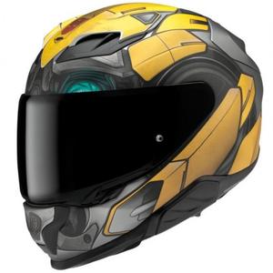 Motociklistička kaciga za cijelo lice HJC F71 Bumblebee Hasbro MC3SF crno-sivo-žuta