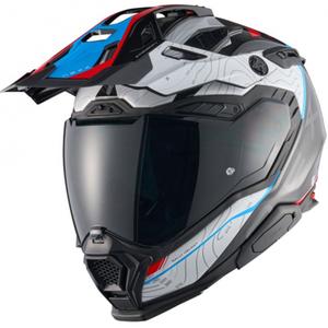 Enduro moto kaciga Nexx X.WED3 Furka plavo-crvena