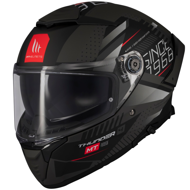 Integralna motociklistička kaciga MT Thunder 4 SV Luminence mat crna