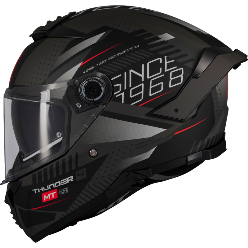 Integralna motociklistička kaciga MT Thunder 4 SV Luminence mat crna