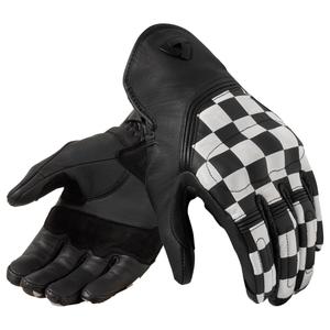 Revit Redhill moto rukavice bijelo-crne