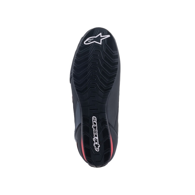 Alpinestars Faster-3 Rideknit motorističke čizme crno-crveno-fluo žuto-sive