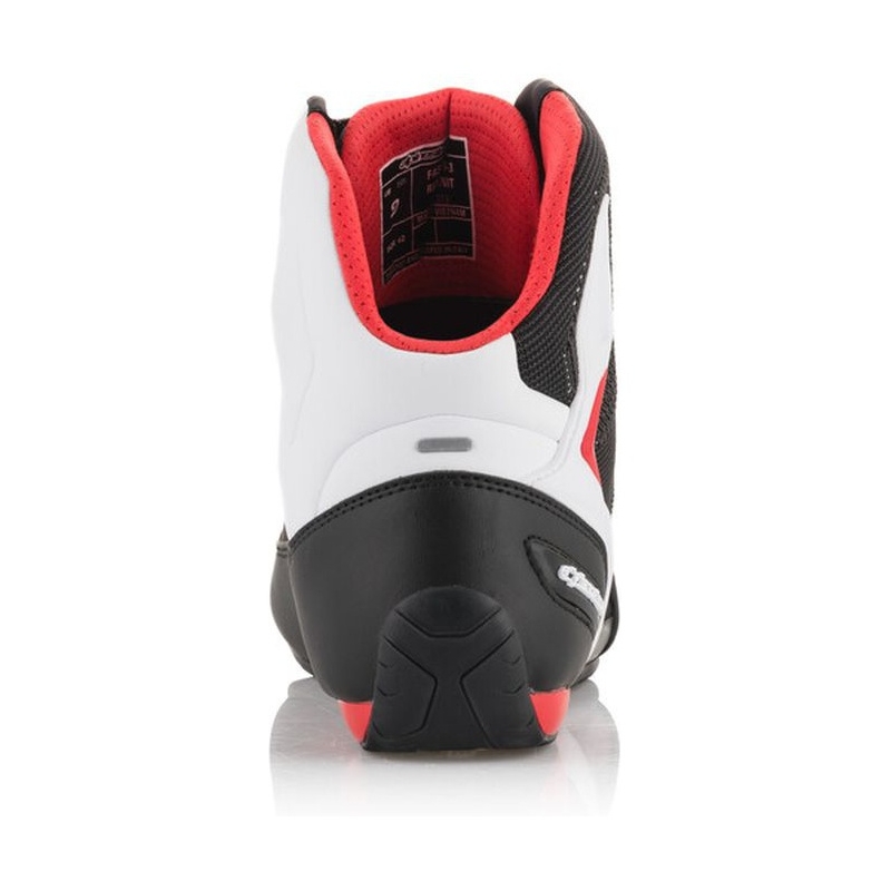 Alpinestars Faster 3 Rideknit motociklističke čizme crno-bijelo-crvene
