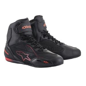 Alpinestars Faster 3 Drystar motociklističke čizme crno-fluo crvene