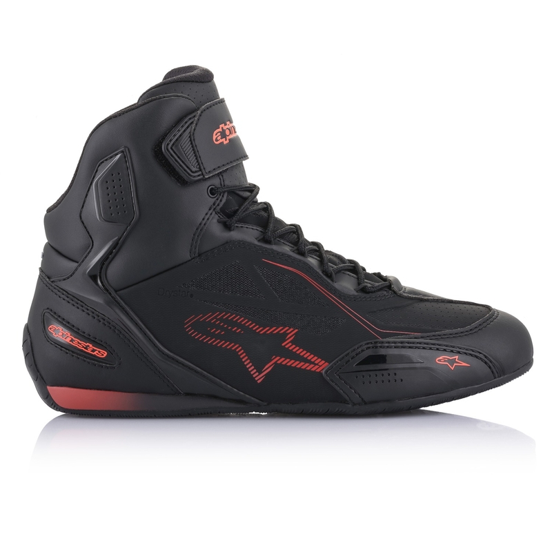 Alpinestars Faster 3 Drystar motociklističke čizme crno-fluo crvene