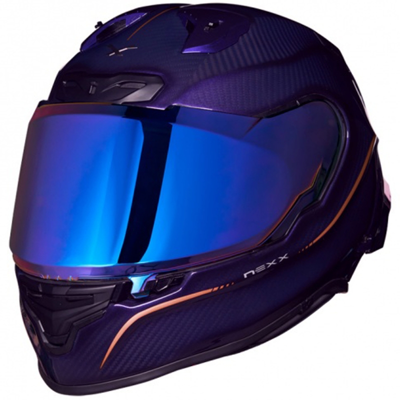 Nexx X.R3R Hagibis Carbon full face motociklistička kaciga ljubičasta