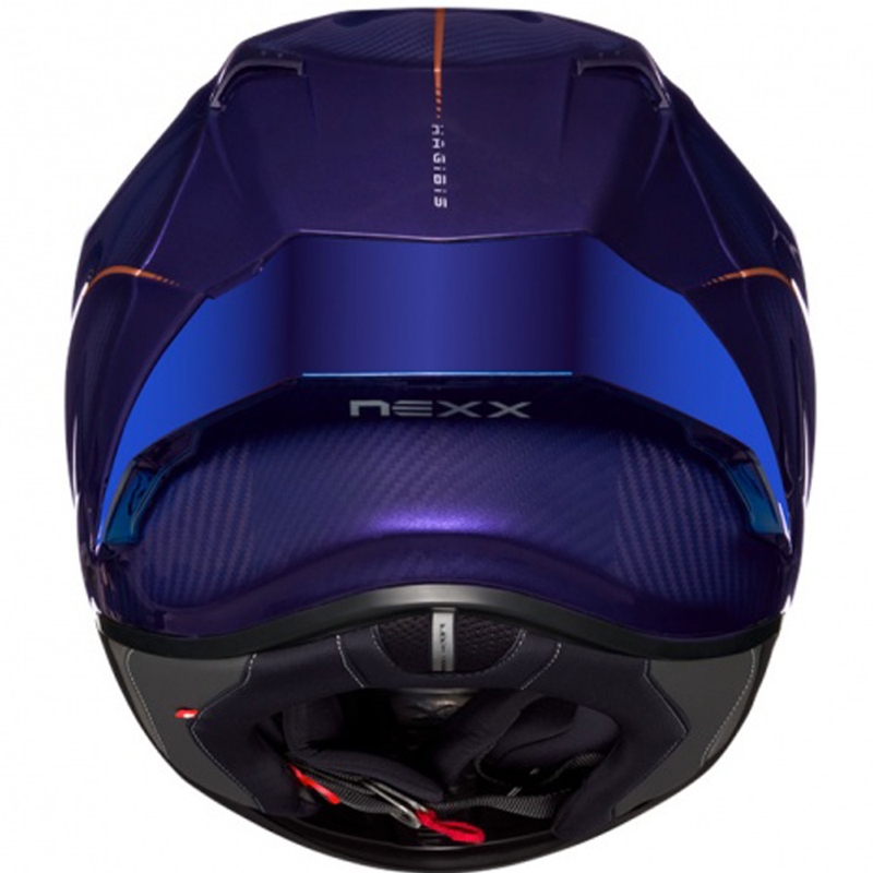 Nexx X.R3R Hagibis Carbon full face motociklistička kaciga ljubičasta