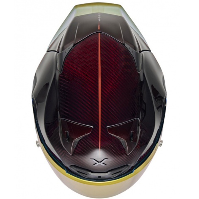 Nexx X.R3R Hagibis Carbon full face motociklistička kaciga crvena