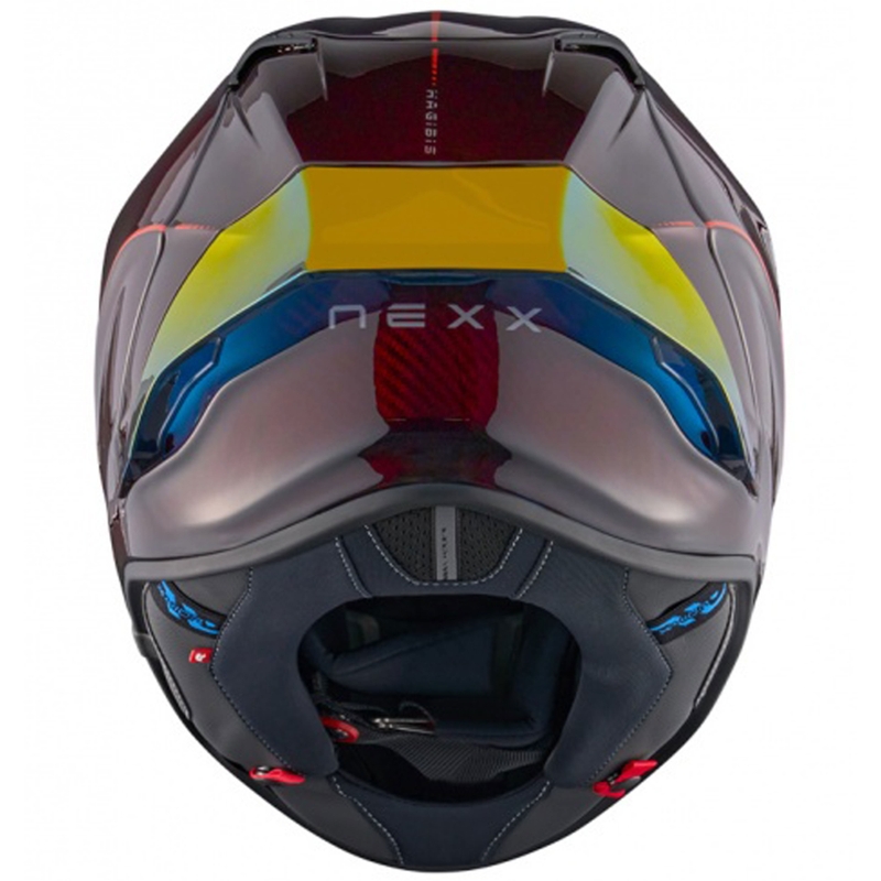 Nexx X.R3R Hagibis Carbon full face motociklistička kaciga crvena
