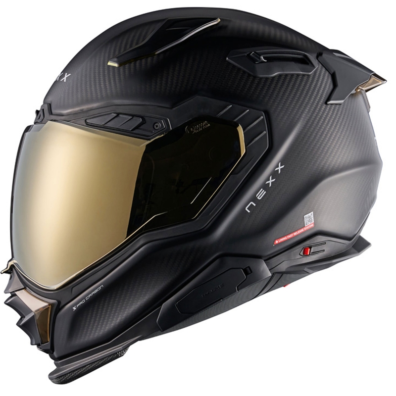 Nexx X.WST3 Zero PRO Carbon Full Face Motociklistička kaciga Matte Gold