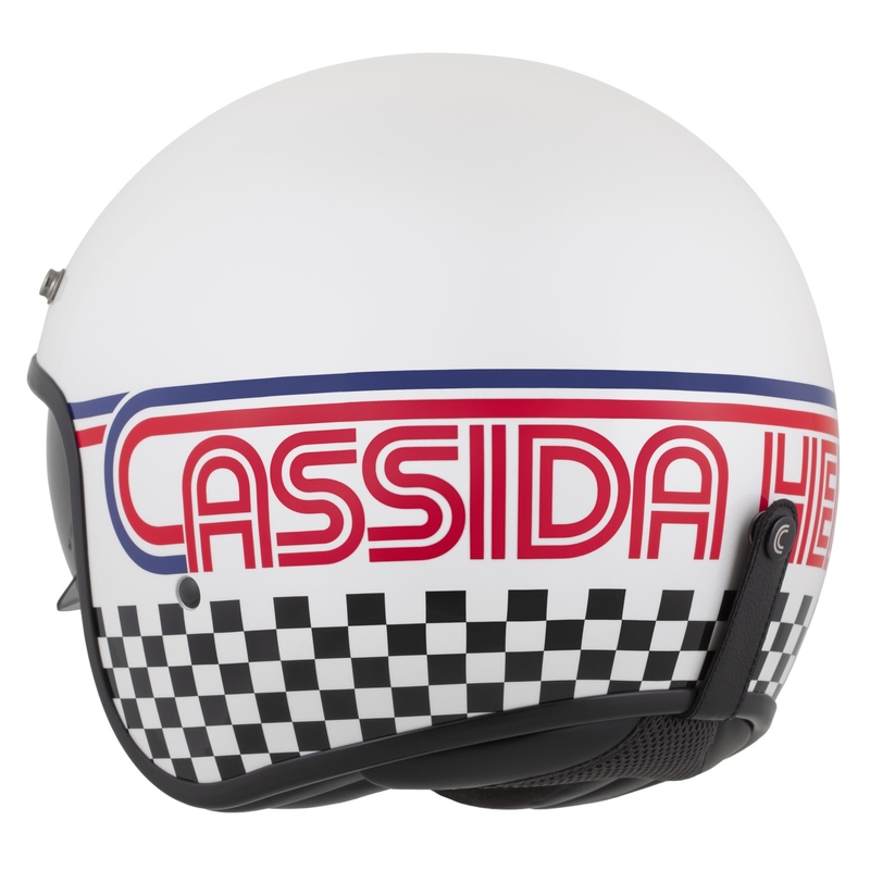 Cassida Oxygen 2.0 Rondo otvorena motociklistička kaciga biserno bijela-crvena-plava-crna