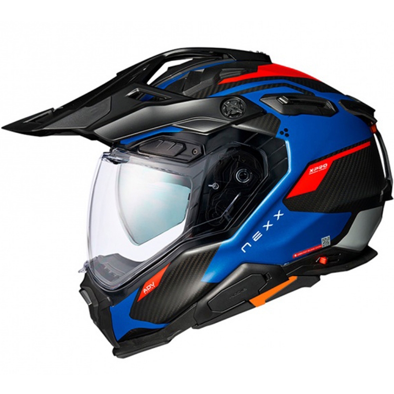Enduro kaciga Nexx X.WED3 Keyo plavo-crvena rasprodaja