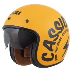 Cassida Oxygen 2.0 Gear otvorena motociklistička kaciga žuto-crna