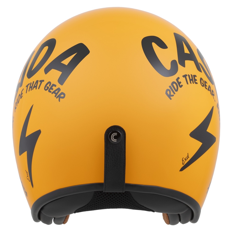 Cassida Oxygen 2.0 Gear otvorena motociklistička kaciga žuto-crna