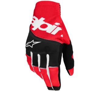 Alpinestars Techstar motokros rukavice crno-crvene