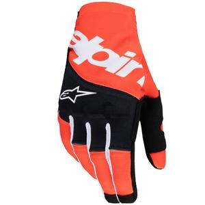 Alpinestars Techstar motokros rukavice crno-narančaste