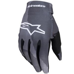Alpinestars Radar dječje motociklističke rukavice kamuflažno sivo-crne