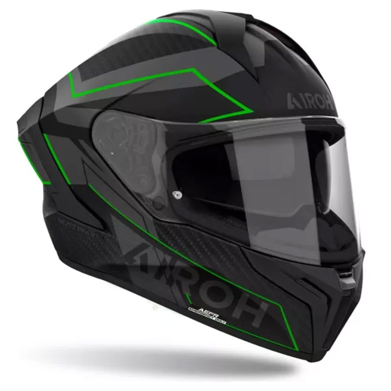 Airoh MATRYX Sentinel motociklistička kaciga za cijelo lice mat zelena