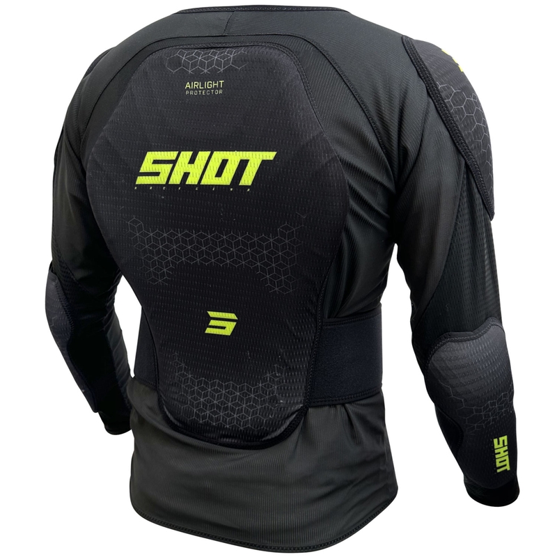 Shot Airlight štitnik za tijelo crno-fluo žuti
