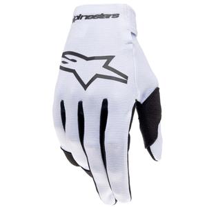 Alpinestars Radar Kids Motocross rukavice svijetlo sivo-crne
