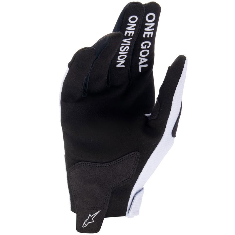 Alpinestars Radar Kids Motocross rukavice svijetlo sivo-crne