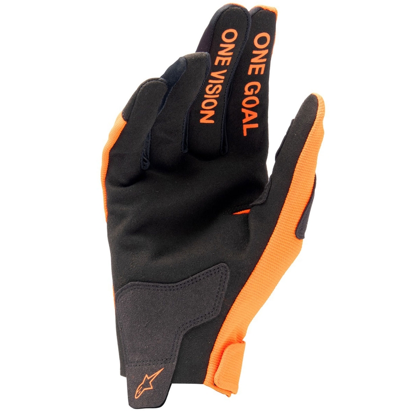 Dječje rukavice za motokros Alpinestars Radar narančasto-crne