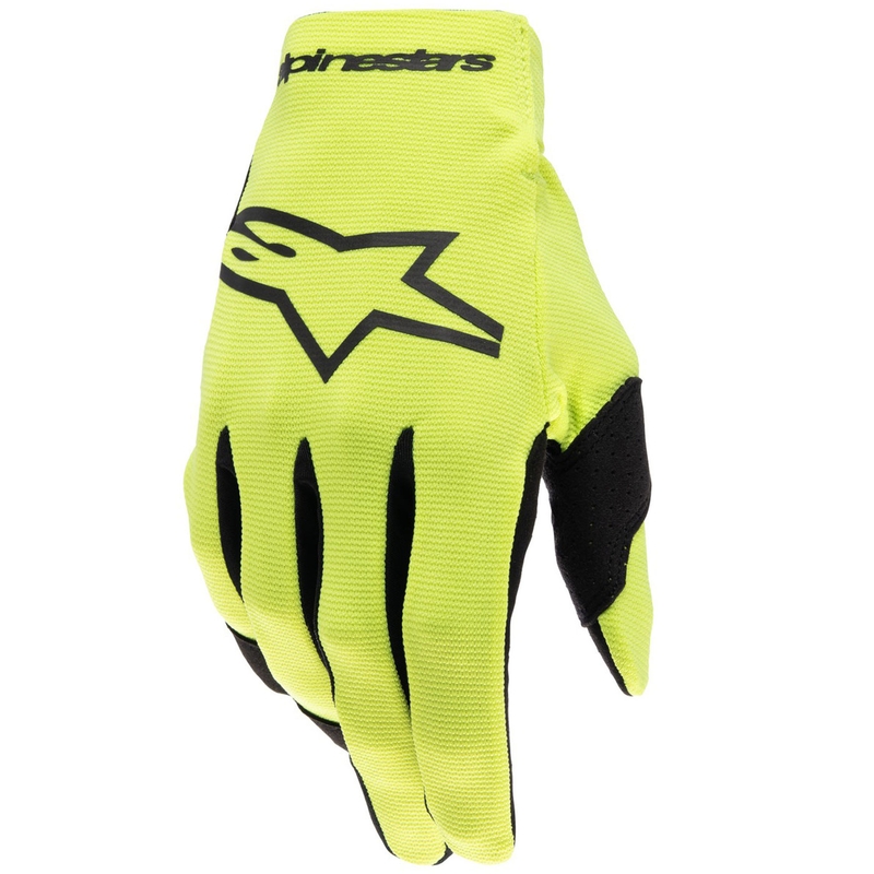 Alpinestars Radar dječje motocross rukavice fluo žuto-crne