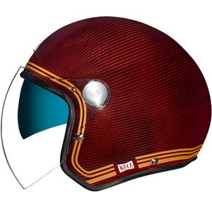 Otvorena kaciga Nexx X.G30 Lignage crveno-zlatna