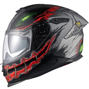 Integralna motociklistička kaciga Nexx Y.100R Night Rider tamno siva