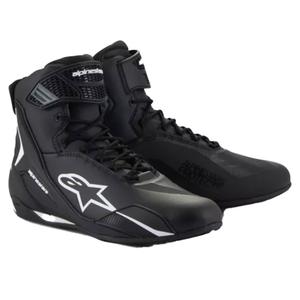 Motorističke čizme Alpinestars Faster-4 crno-bijele
