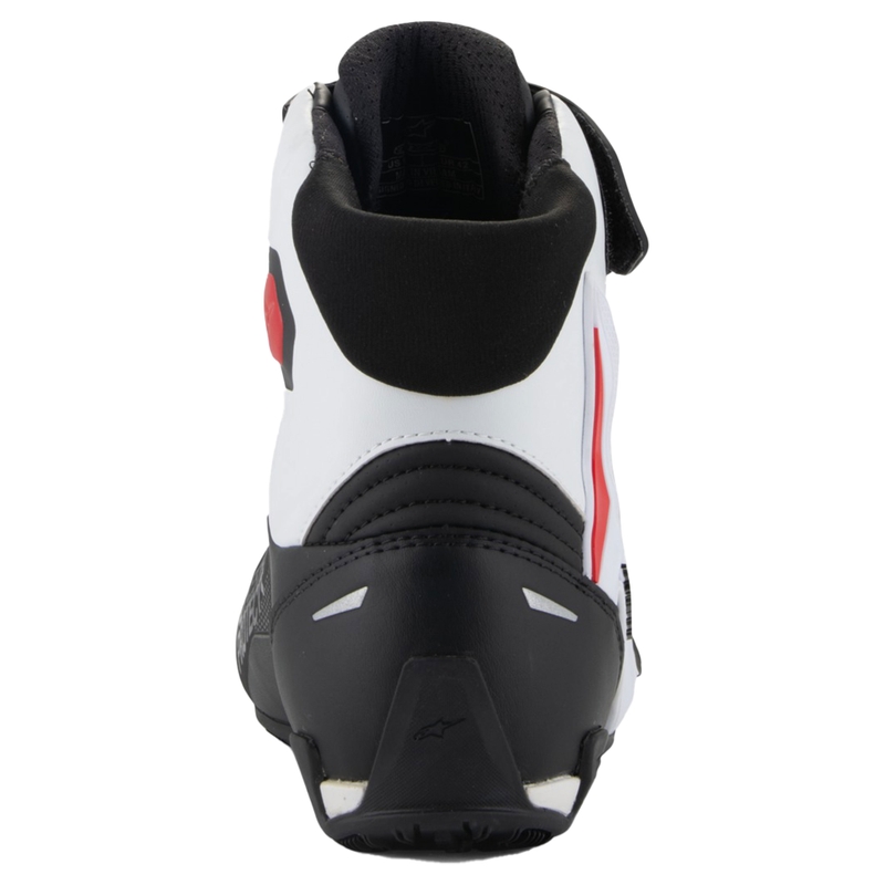 Motorističke čizme Alpinestars Faster-4 crno-bijelo-crvene